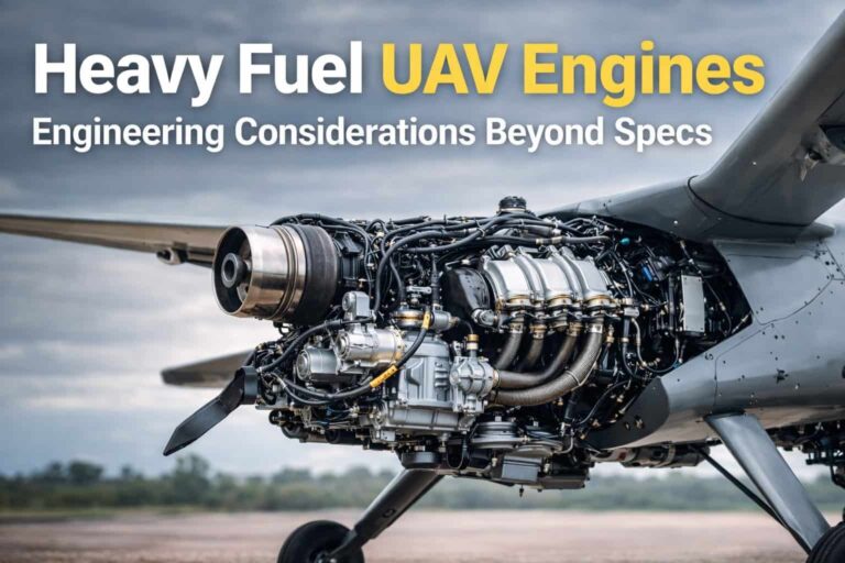 Heavy Fuel UAV Engines